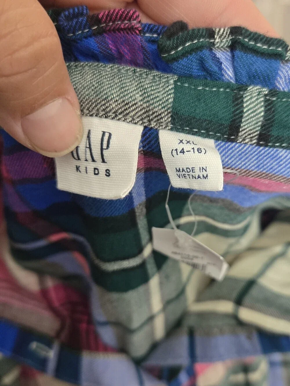 GAP plaid dress